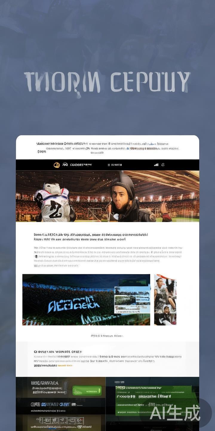 平台设有专业的体育资讯频道，第一时间推送赛事资讯和