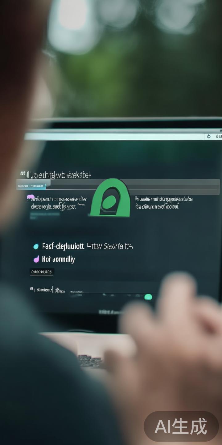 打开网站后，注意查看网址是否以“https”开头，